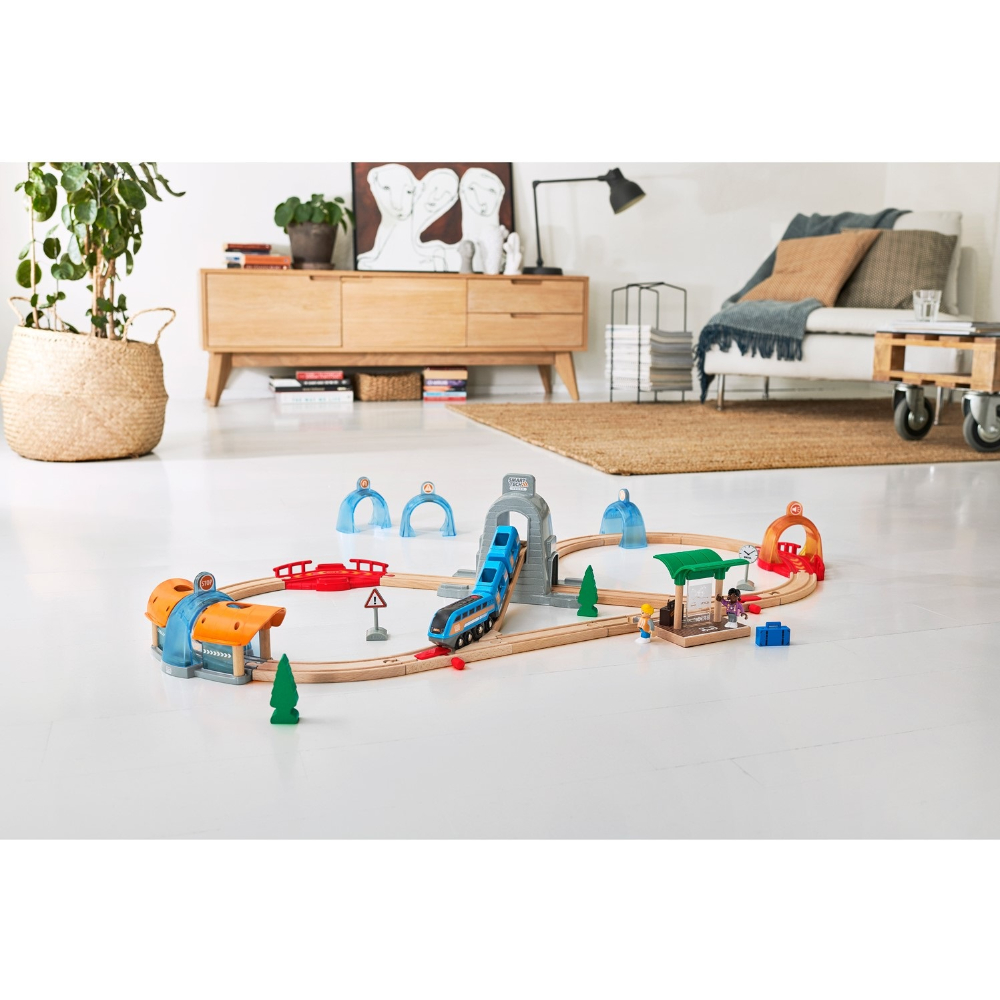 BRIO Smart Tech Sound Action Tunnel Deluxe Set – Awesome Toys Gifts